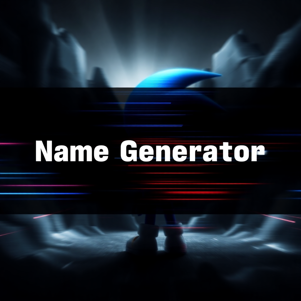 Exename Sonic.exe Name Generator - Brat Generator