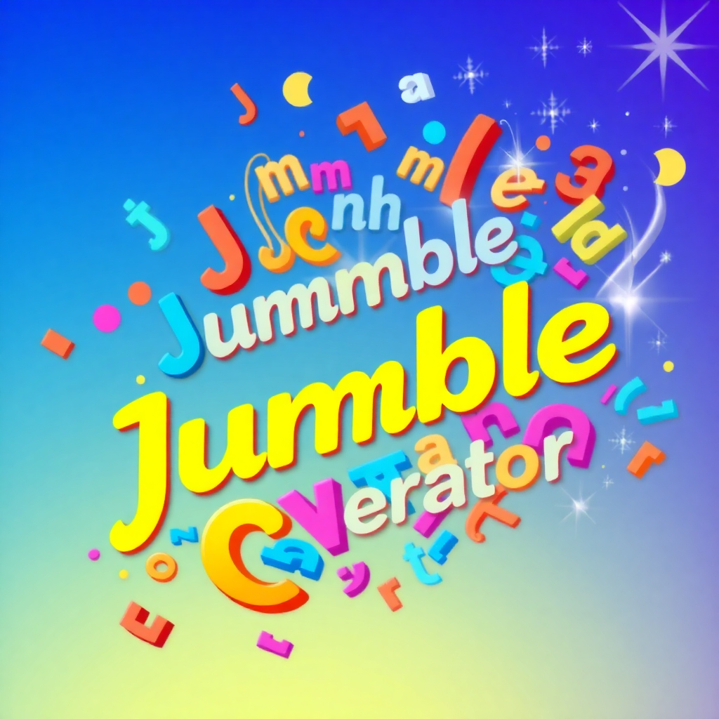 Jumble Name Generator - Brat Generator