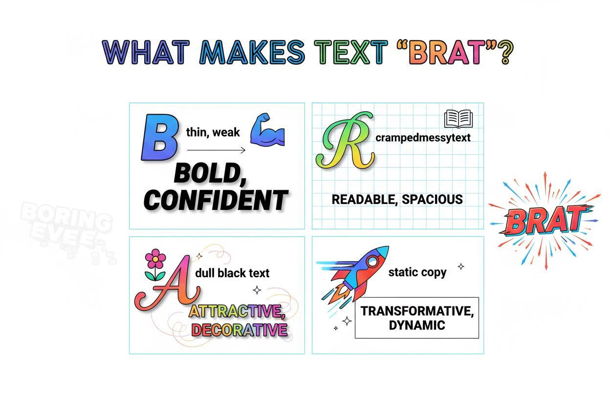 What Makes Text "BRAT"?