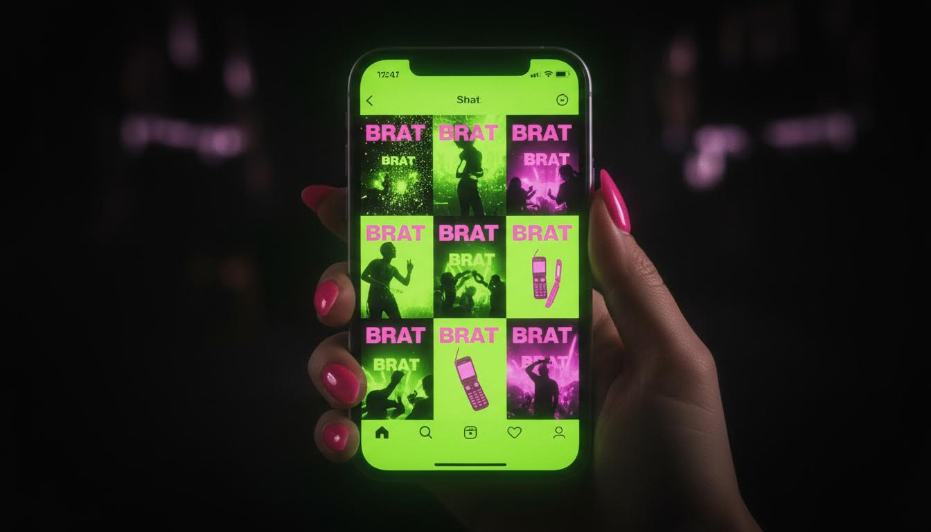 How to Create a Consistent BRAT Series (So Your Feed Looks Cohesive ...
