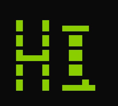 ascii example: ASCII banner, 