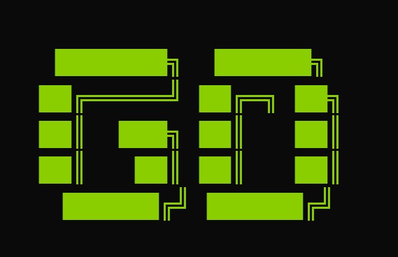 ascii example: ASCII banner, 