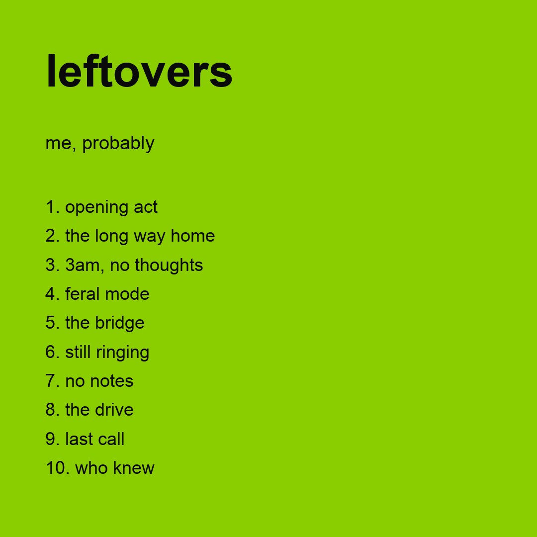 tracklists example: tracklist: 10 tracks, numbered, type auto-fitted to 36px